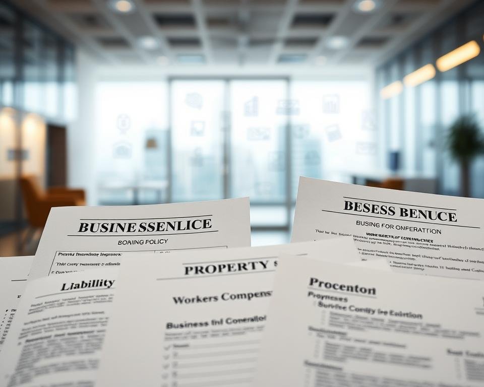 Types of business insurance policies