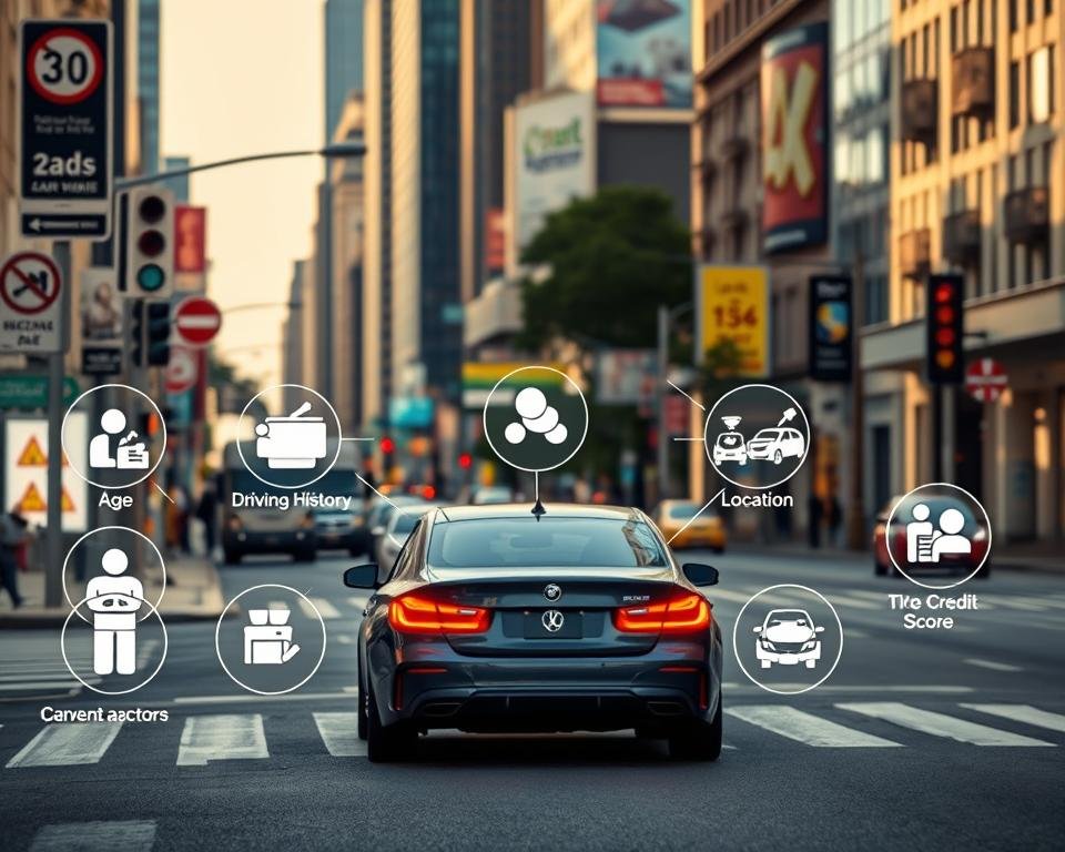 factors affecting car insurance rates